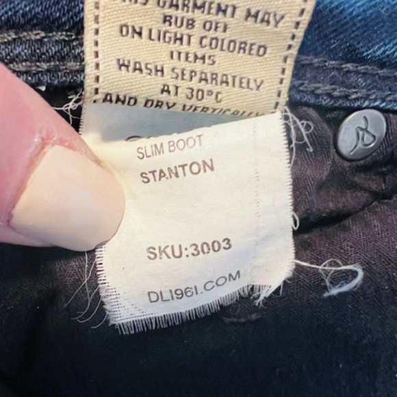 DL1961 Jeans Cindy Slim Bootcut Size 28 - Picture 8 of 8
